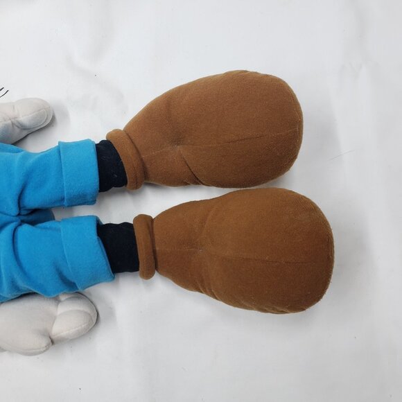 Vintage Applause Disney Goofy 27 Inch Tall Soft Plush Green Hat Purple Vest - Picture 11 of 16